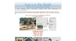 Desktop Screenshot of loveisinthedetails.ca